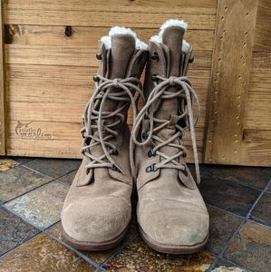 Women's ugg lace up boots